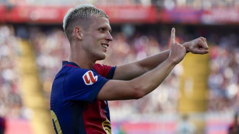 Dani Olmo registra su celebración de gol en la Oficina de Propiedad Intelectual