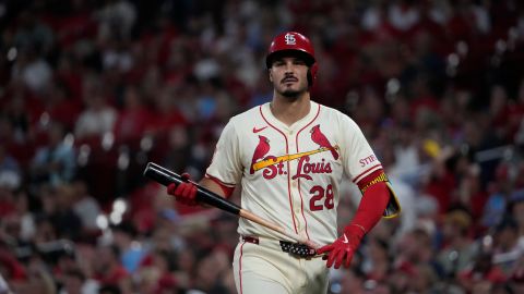 Nolan Arenado durante un encuentro ante Cleveland Guardians.