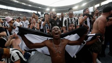 Los fanáticos de Botafogo disfrutaron al máximo de su primera Copa Libertadores.