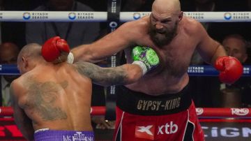 Tyson Fury critica el triunfo de Oleksandr Usyk.