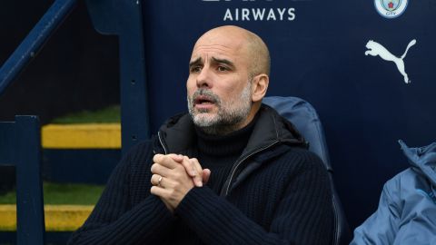 Pep Guardiola pasa por un mal momento con el Manchester City.