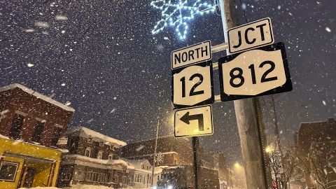 Nevadas Nueva York