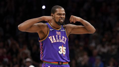 Kevin Durant, jugador de los Phoenix Suns.