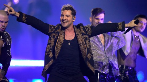 David Bisbal estrenó un álbum navideño.