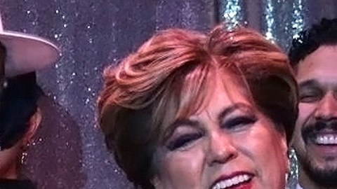 Efigenia Ramos junto a Silvia Pinal.