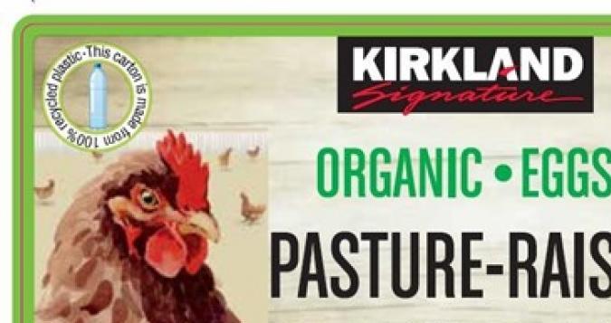 La FDA publicó en su sitio web la etiqueta de los huevos sujetos a retirada.