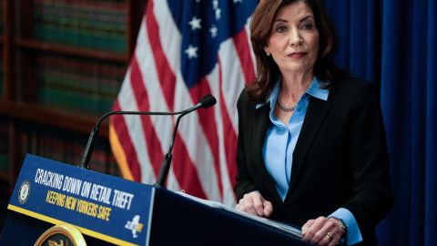 La gobernadora de Nueva York, Kathy Hochul.