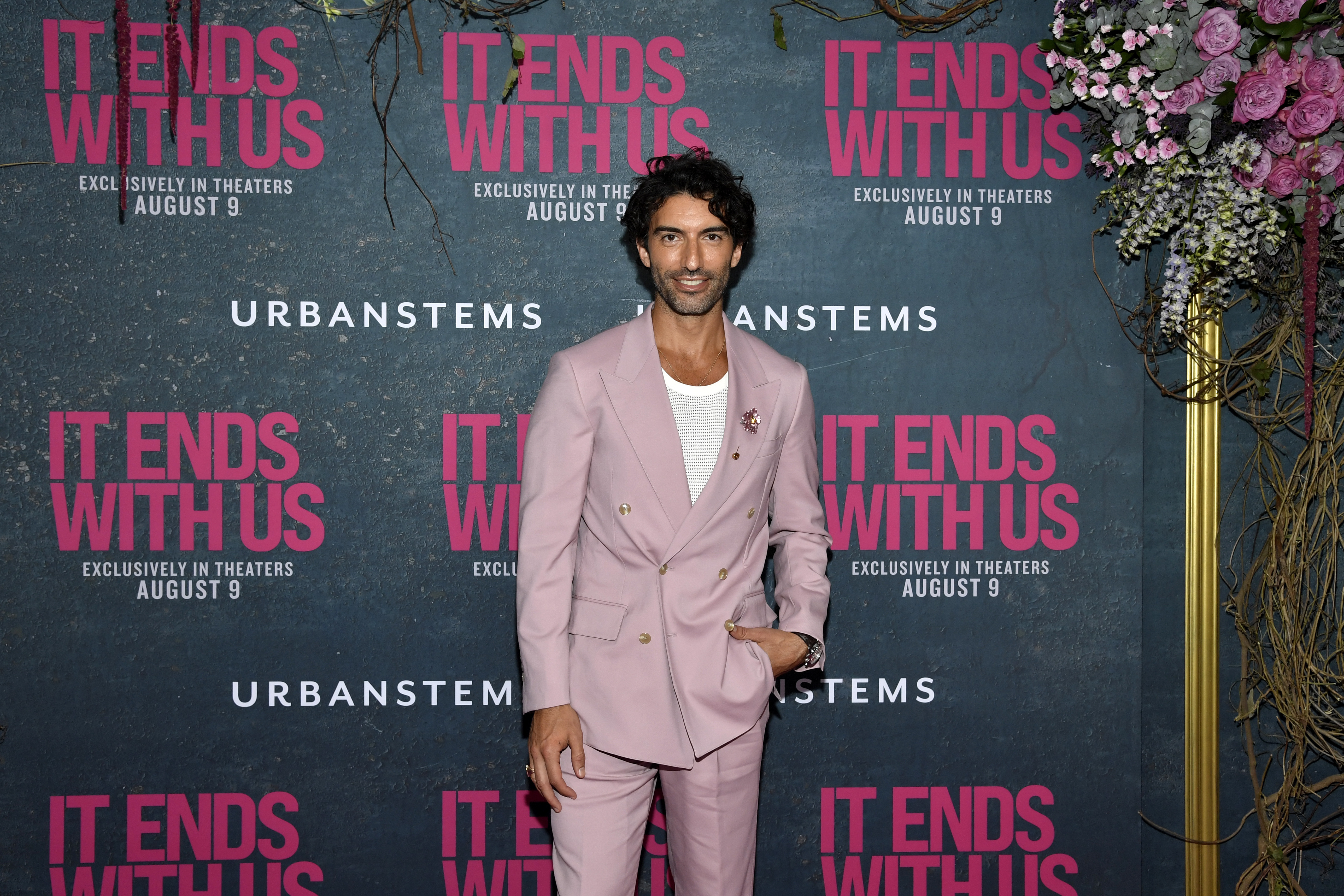 Justin Baldoni es el coprotagonista de "It Ends with Us".
