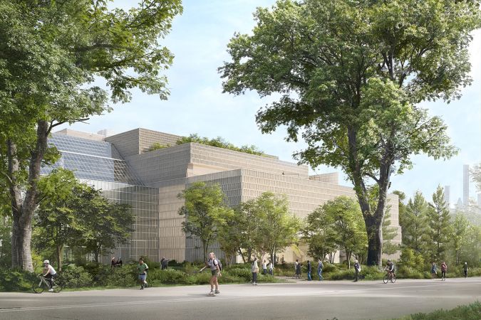 El nuevo edificio se integrará en Central Park.
