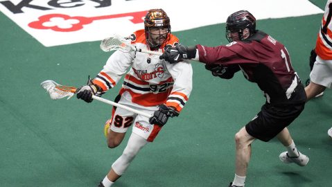 Partido de Lacrosse en la NLL.