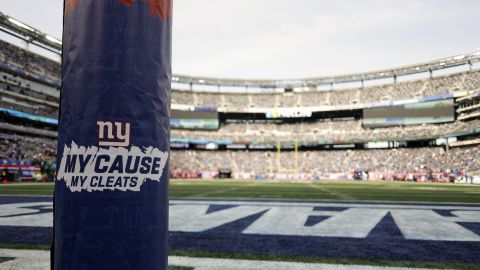 MetLife Stadium durante partido de New York Giants y New Orleans Saints