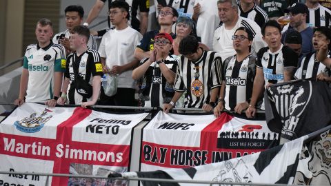 Fans del Newcastle.