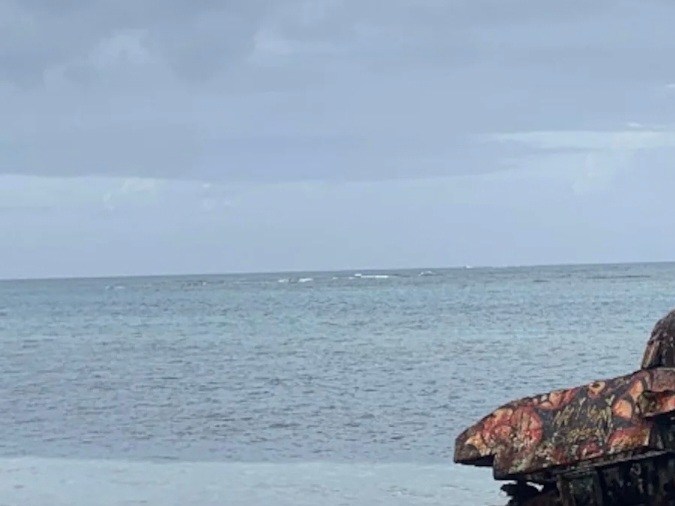 Luigi Nicholas Mangione durante su visita a la isla de Culebra en Puerto Rico en el 2021. (Foto: Instagram)  