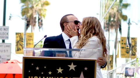 Thalía con su esposo Tommy Mottola.