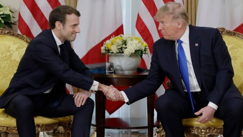 Donald Trump se reunirá con Emmanuel Macron antes de la reapertura de Notre Dame