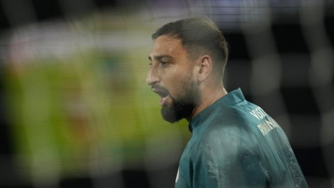 Gianluigi Donnarumma, arquero del París Saint-Germain.