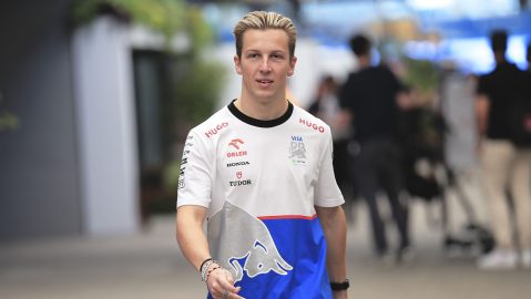 Liam Lawson, piloto de Nueva Zelanda.