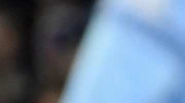 Pep Guardiola reacciona en el partido entre el United y el City.