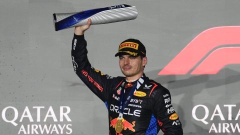 Max Verstappen durante el GP de Qatar.