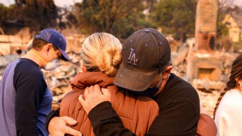 Muchas personas perdieron todo durante los incendios en California.