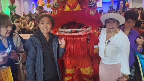 El año de la culebra de madera y la festividad de los Tres Reyes Magos tuvieron un punto de encuentro en Manhattan.