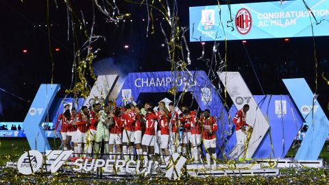 Milan conquista la Supercopa de Italia tras remontada histórica ante Inter