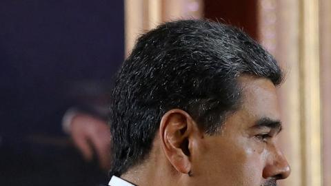 Maduro juró por un tercer mandato en Venezuela.