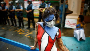 Protesta en la UPR de Río Piedras