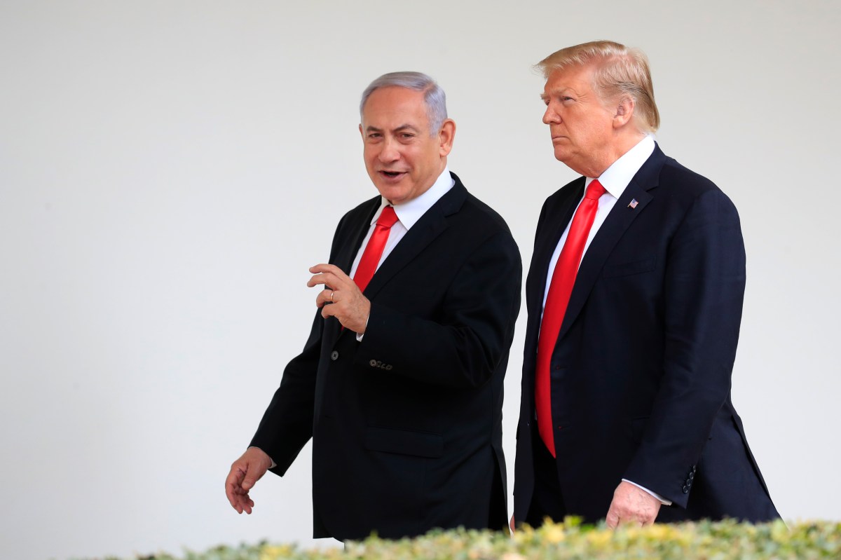 Trump insinuó que Israel sería el líder de un posible ataque contra Irán