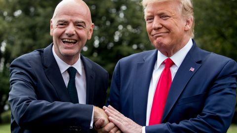 Donald Trump y Gianni Infantino se han reunido en varias ocasiones.