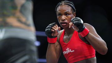 Claressa Shields, boxeadora profesional.