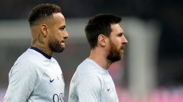 Neymar y Messi en su etapa en el PSG.