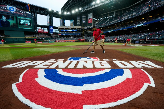 Logo del Opening Day de la MLB.