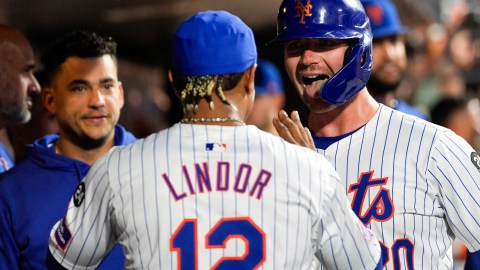 Lindor y Alonso llevan cuatro temporadas compartiendo en los Mets.