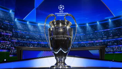 Trofeo de la Champions League.