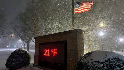 Se esperan -15 grados Fahrenheit en Nueva York.