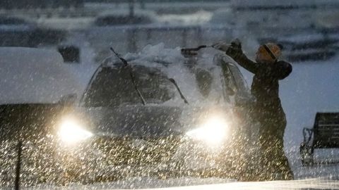 Tormenta de nieve en Washington