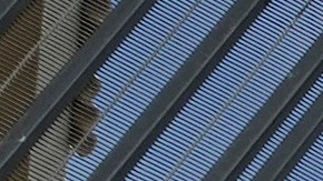 Camiones de ayuda humanitaria provienen desde Egipto.