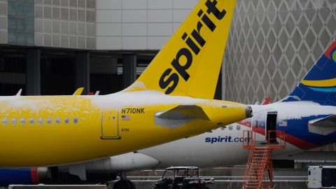 Avión de Spirit Airlines