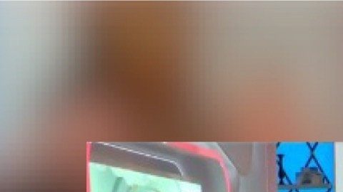 Hoy Aleska y Christian vivieron un parcial encuentro en Telemundo.