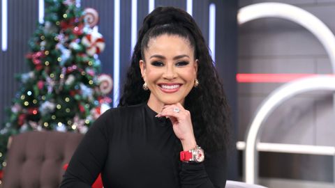 Carolina Sandoval, presentadora de televisión.