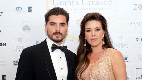 Christian Estrada y Alicia Machado.