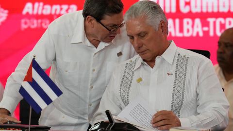 Miguel Díaz-Canel, líder del régimen de Cuba.