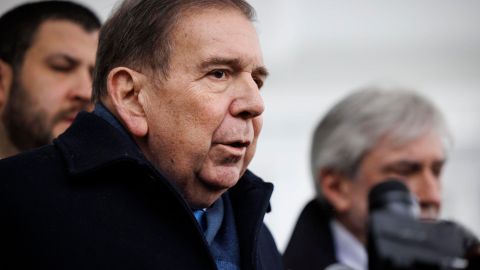 Edmundo González Urrutia este lunes en Washington.
