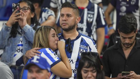 Fans Rayados de Monterrey.