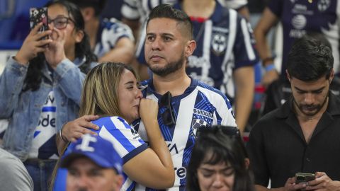 Fans Rayados de Monterrey.