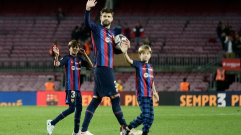 Gerad Piqué cuidará a sus hijos en Miami.