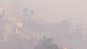 Vecindario donde estaba la casa de Paris Hilton quedó destruido.