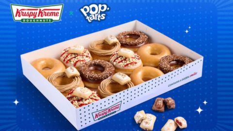 La nueva colección de donas Crazy Good de Krispy Kreme x Pop-Tarts ya está disponible en todo el país.