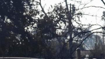 Una persona, que pidió no ser identificada, revisa los restos de la casa de su madre en Altadena, California, EE.UU., el 10 de enero de 2025.